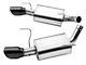 Corsa Performance Sport Axle-Back Exhaust with Black Tips (05-10 Mustang GT, GT500)