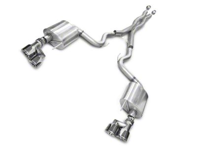 Corsa Performance Sport Cat-Back Exhaust with Polished Quad Tips (15-17 Mustang GT Premium Fastback)
