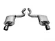 Corsa Performance Touring Axle-Back Exhaust with Black Tips (15-17 Mustang GT)