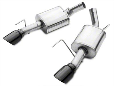 Corsa Performance Xtreme Axle-Back Exhaust with Black Tips (05-10 Mustang GT, GT500)