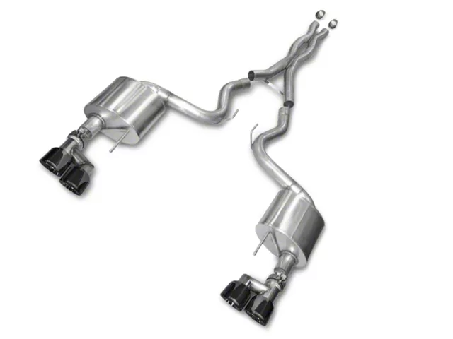 Corsa Performance Xtreme Cat-Back Exhaust with Black Quad Tips (15-17 Mustang GT Premium Fastback)