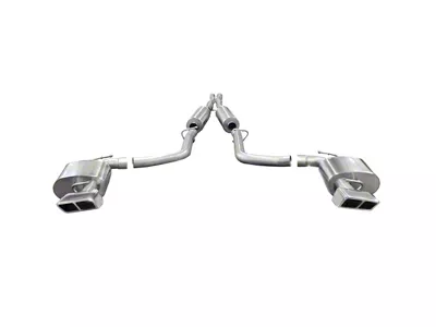 Corsa Performance Xtreme Cat-Back Exhaust with Polished Rectangular Tips (11-14 6.4L HEMI Challenger)