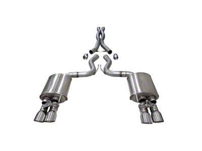 Corsa Performance Xtreme Cat-Back Exhaust with Polished Tips (18-23 Mustang GT Fastback w/ Active Exhaust)