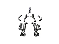 Corsa Performance Xtreme Cat-Back Exhaust with Twin Black Round Tips (15-23 6.4L HEMI Challenger)