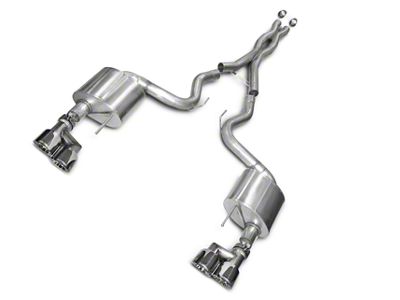 Corsa Performance Xtreme Cat-Back Exhaust with Polished Quad Tips (15-17 Mustang GT Premium Fastback)