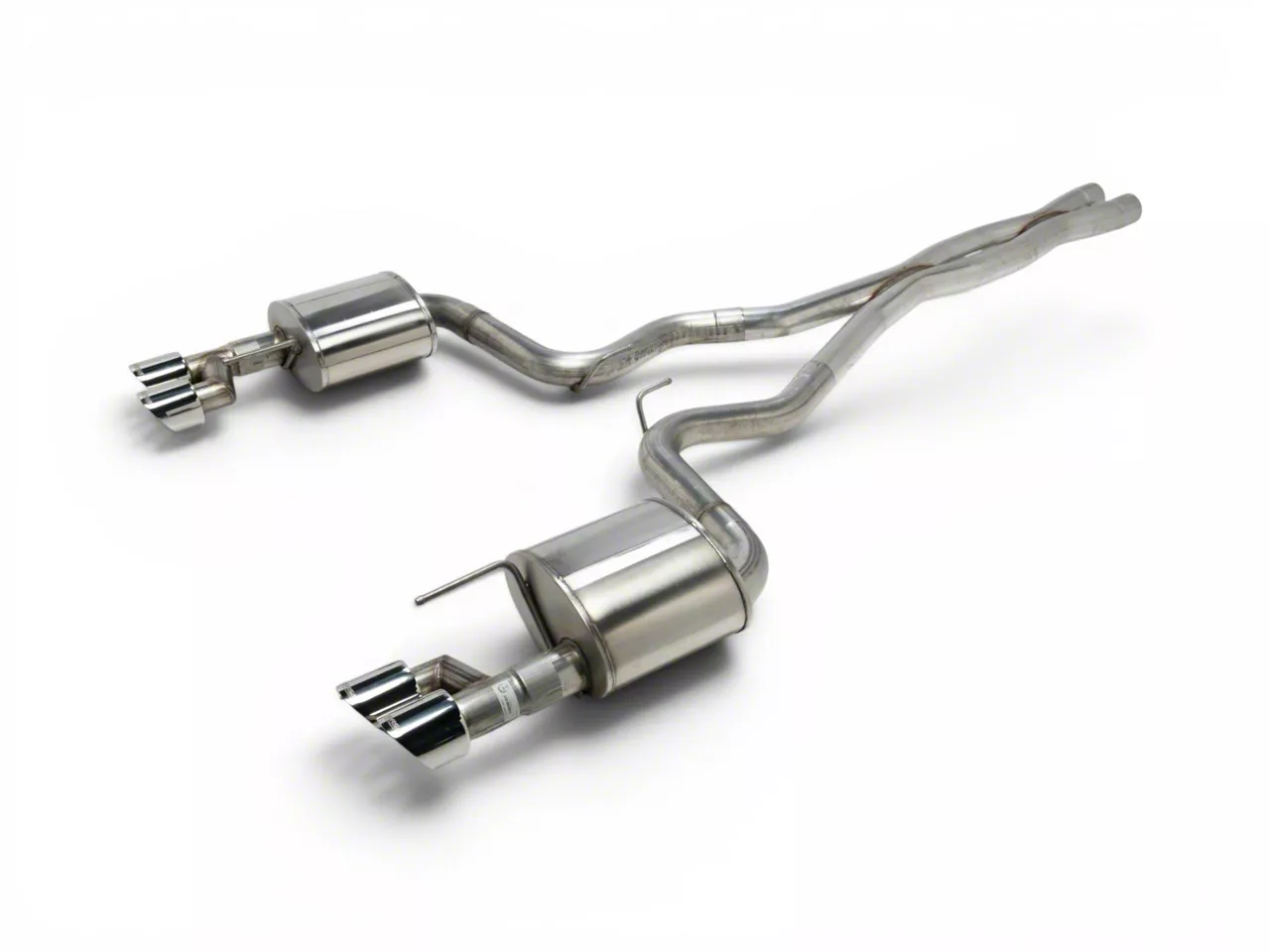 Corsa Performance Corsa Performance Xtreme Cat-Back Exhaust with Polished Quad Tips