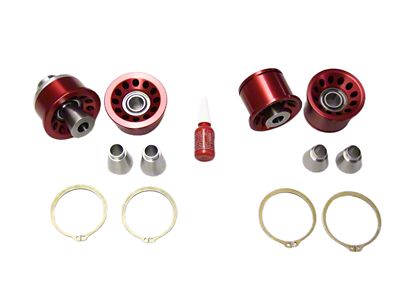 CorteX Monoball Spherical Bearing Kit; Front and Rear (15-25 Mustang)