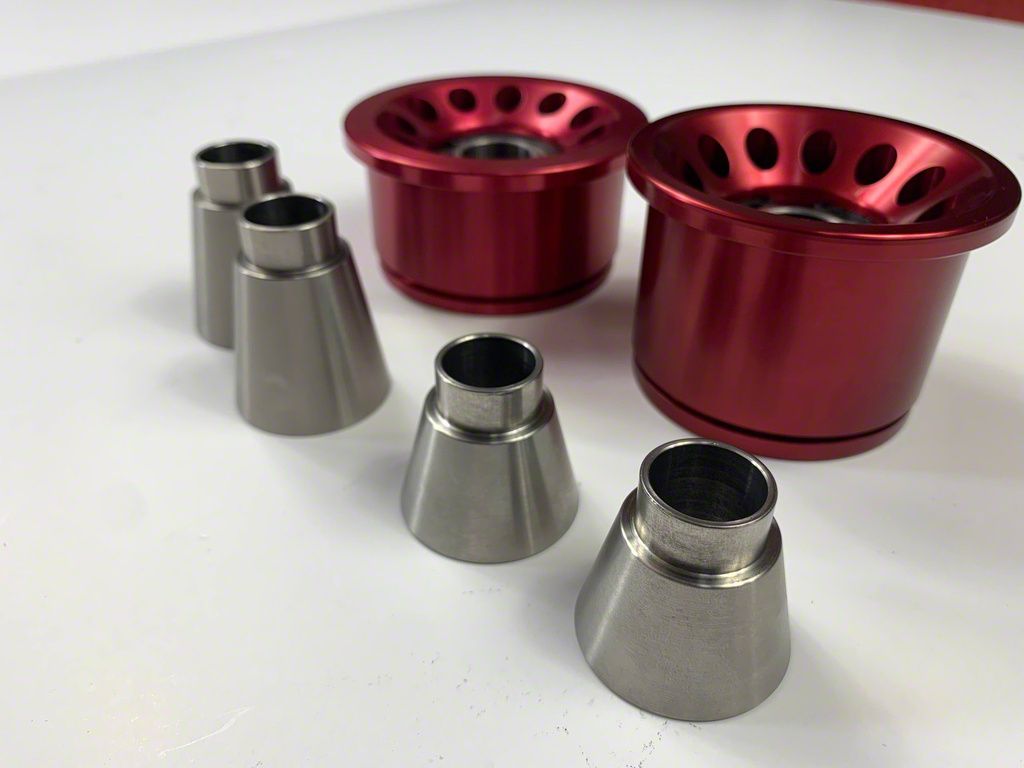 CorteX Mustang Monoball Spherical Bearing Kit; Front and Rear SBK