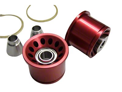 CorteX Monoball Spherical Bearing Kit; Rear (15-24 Mustang)