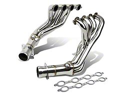1-7/8-Inch Long Tube Headers; Stainless Steel (05-13 Corvette C6)