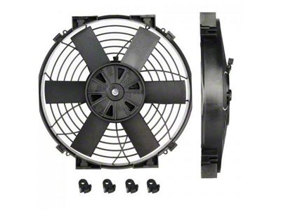 10-Inch Slimline Thermatic Electric Fan; 24-Volt (Universal; Some Adaptation May Be Required)