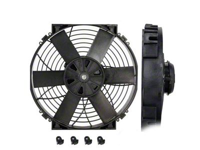 12-Inch High Power Thermatic Electric Fan; 24-Volt (Universal; Some Adaptation May Be Required)