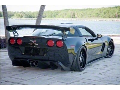 2-Tip Custom Rear Diffuser (05-13 Corvette C6)