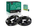 20mm 5-Lug Wheel Spacers; Rear Only; Black; Set of Two (97-19 Corvette C5, C6 & C7)