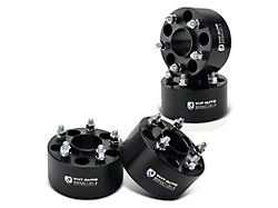3-Inch 5-Lug Wheel Spacers; Black; Set of Four (84-96 Corvette C4)