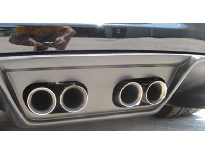 4-Tip Custom Rear Diffuser (05-13 Corvette C6)