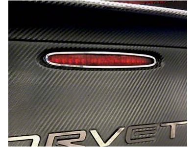 5th Brake Light Trim; Polished (97-04 Corvette C5)