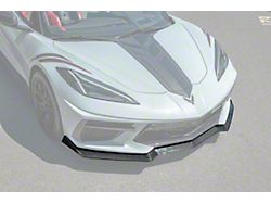 5VM Front Splitter Lip; Carbon Fiber (20-26 Corvette C8, Excluding Z06)