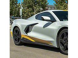 5VM Side Skirts; Carbon Fiber (20-26 Corvette C8, Excluding Z06)