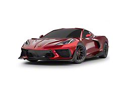 5VM Style Aero Package; Gloss Black (20-25 Corvette C8 Stingray)