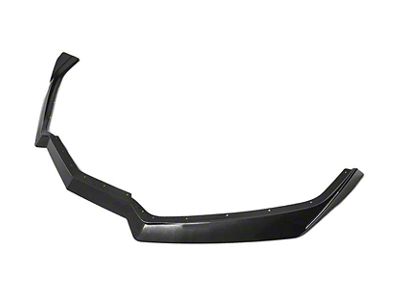 5VM Style Front Lip Splitter; Matte Black (20-25 Corvette C8)