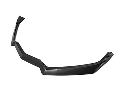 5VM Style Front Lip Splitter; Matte Black (20-24 Corvette C8)