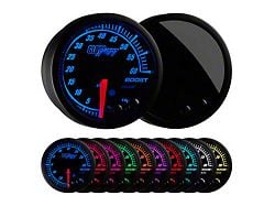 60 PSI Boost Gauge; Elite 10 Color (Universal; Some Adaptation May Be Required)