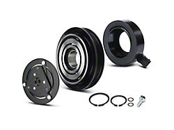 A/C Compressor Clutch Kit with Pulley; 4-Groove (05-13 Corvette C6 w/ Original Compressor)