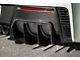 Add On Rear Bumper Diffuser; Carbon Fiber (14-19 Corvette C7)