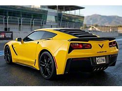Aluminum Rear Window Louvers (14-19 Corvette C7 Coupe)