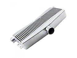 Aluminum Twin Turbo Intercooler with 2.50-Inch Inlet/3-Inch Outlet; 28-Inch x 12-Inch x 2.50-Inch (Universal; Some Adaptation May Be Required)