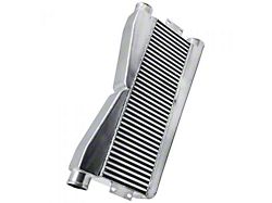 Aluminum Twin Turbo Intercooler with 2.50-Inch Inlet/3-Inch Outlet; 28-Inch x 12-Inch x 3-Inch (Universal; Some Adaptation May Be Required)