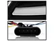 APEX Series High-Power LED Module Headlights; Black Housing; Clear Lens (05-13 Corvette C6)