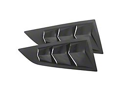 Bakkdraft Quarter Window Louvers; Carbon Flash (14-19 Corvette C7 Coupe)