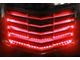 Basic Fender Cove LED Lighting Kit; Red (14-19 Corvette C7)