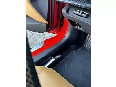 Billet Aluminum Door Emergency Release Handle Cover (20-26 Corvette C8)
