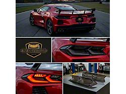 Altec Black Out Tail Light Covers (20-26 Corvette C8)