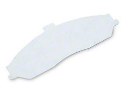 Brake Pad Covers; Large (97-13 Corvette C5 & C6)