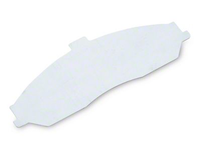 Brake Pad Covers; Large (97-13 Corvette C5 & C6)