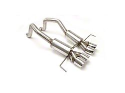 Bullet-PRT Axle-Back Exhaust System with Round Polished Tips (15-19 Corvette C7 Z06)