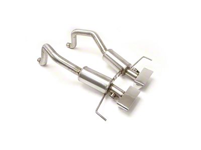 Bullet-PRT Axle-Back Exhaust System with Speedway Polished Tips (15-19 Corvette C7 Z06)