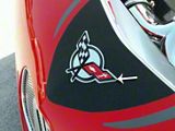 C5 Emblem Trim Rings; Front And Rear (97-04 Corvette C5)