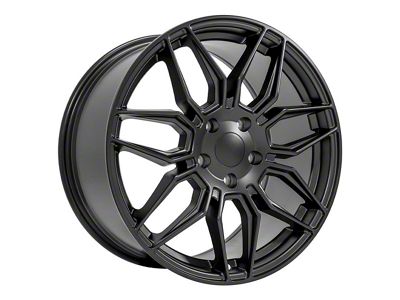 CV03C Gunmetal Machined Wheel; Front Only; 18x8.5; 56mm Offset (05-13 Corvette C6)