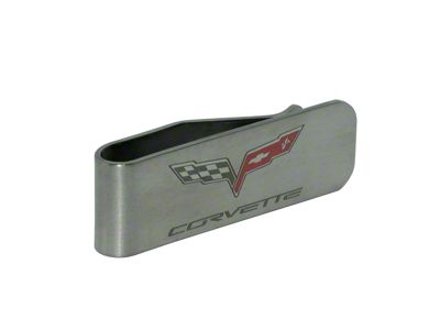 C6 Money Clip; Stainless