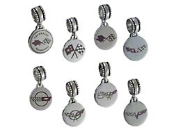 C6 Pandora Style Color Dangle Charm