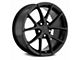 C6 Z06 Replica Gloss Black Wheel; Rear Only; 18x9.5 (97-04 Corvette C5)