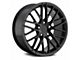 C6 ZR1 Replica Gloss Black Wheel; Rear Only; 18x9.5 (97-04 Corvette C5)