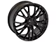 C7 Z06 Style Gloss Black Wheel; Front Only; 19x8.5 (14-19 Corvette C7 Stingray)