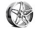 C7 ZR1 Replica Chrome Wheel; Front Only; 20x12 (06-13 Corvette C6 Grand Sport, Z06)