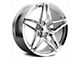 C7 ZR1 Replica Chrome Wheel; Rear Only; 18x9.5 (97-04 Corvette C5)